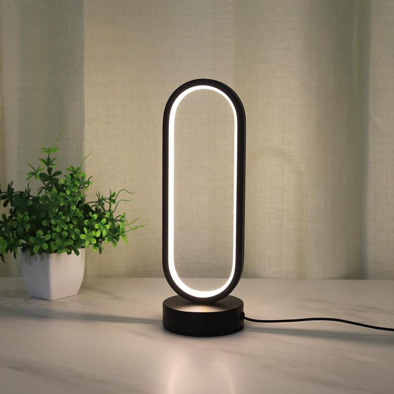 USB Powered LED Desk Lamp, 3-Color Dimming Ambient Desk Light, Eye Protector LED Desk Lamp for Home Office Bedroom Study Room, Led Table Lamp