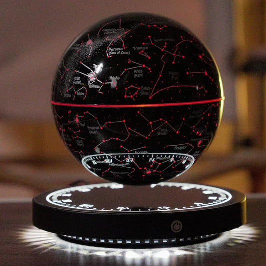 MAGECMOON Magnetic Levitation Technology Sense Constellation Ball Lamp Globe Ornaments Living Room Office Decoration for Boyfriend Children'S Christmas Holiday Gift Creative Levitation Ball Novelty Lamp